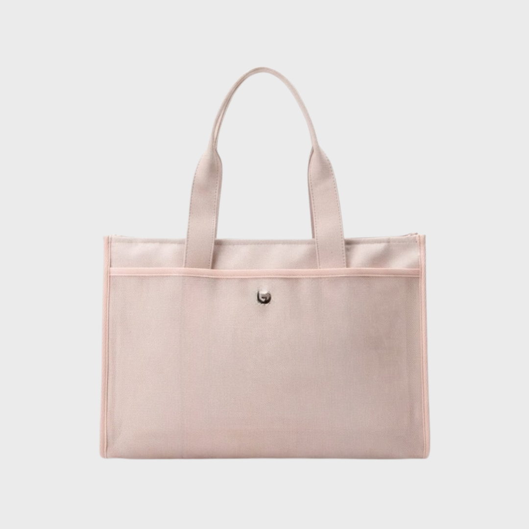 BOLSO DE TELA LR - ROSA