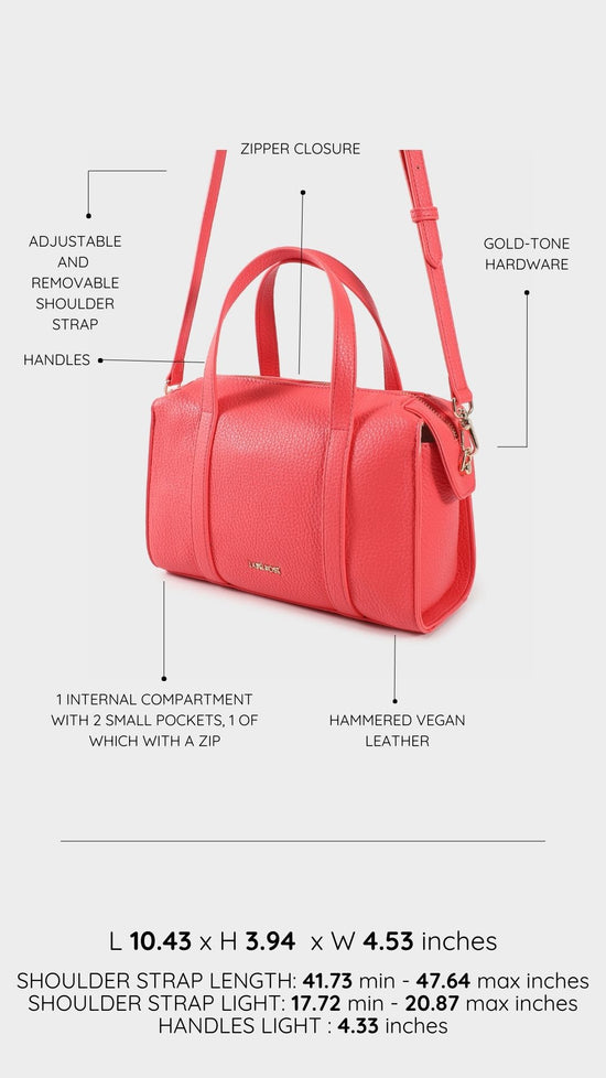 Borsa bauletto ELLEN - WATERMELON
