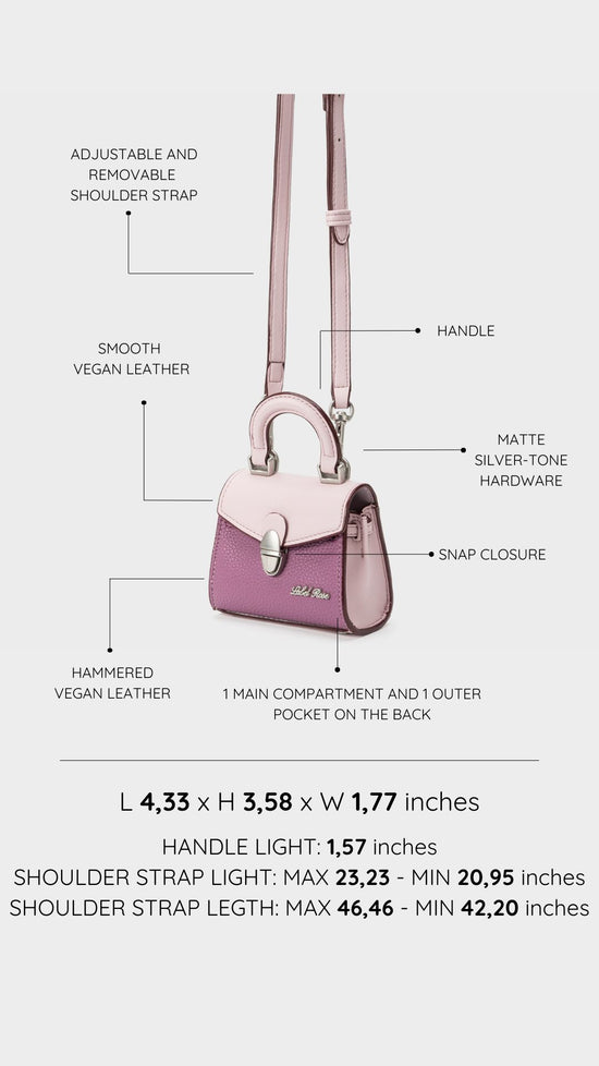 Mini bag KITTY - VIOLET