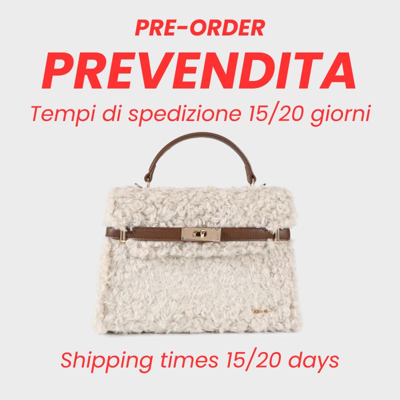 Borsa a mano GRACE TEDDY PREVENDITA - CREAM