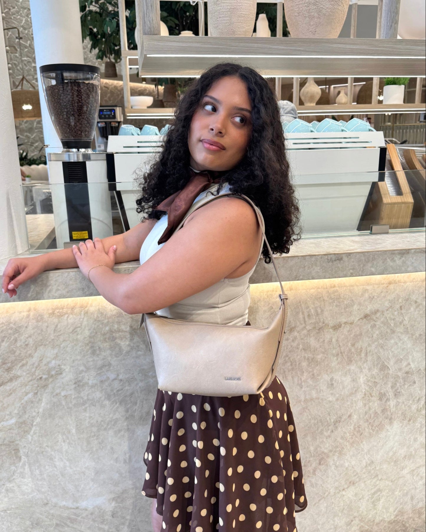 Borsa a spalla DANI- BEIGE
