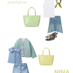 NINA Handbag - LIME