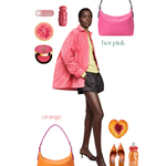 Borsa a spalla JUDITH 2.0 - HOT PINK