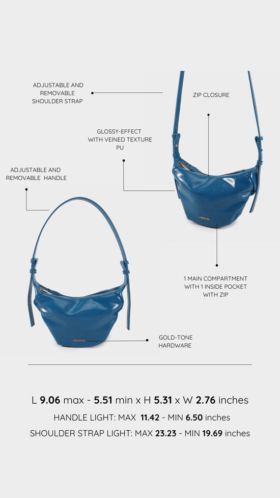 Borsa a spalla PENNY - BLUE