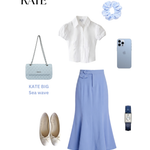 Borsa a spalla KATE BIG - SEA WAVE