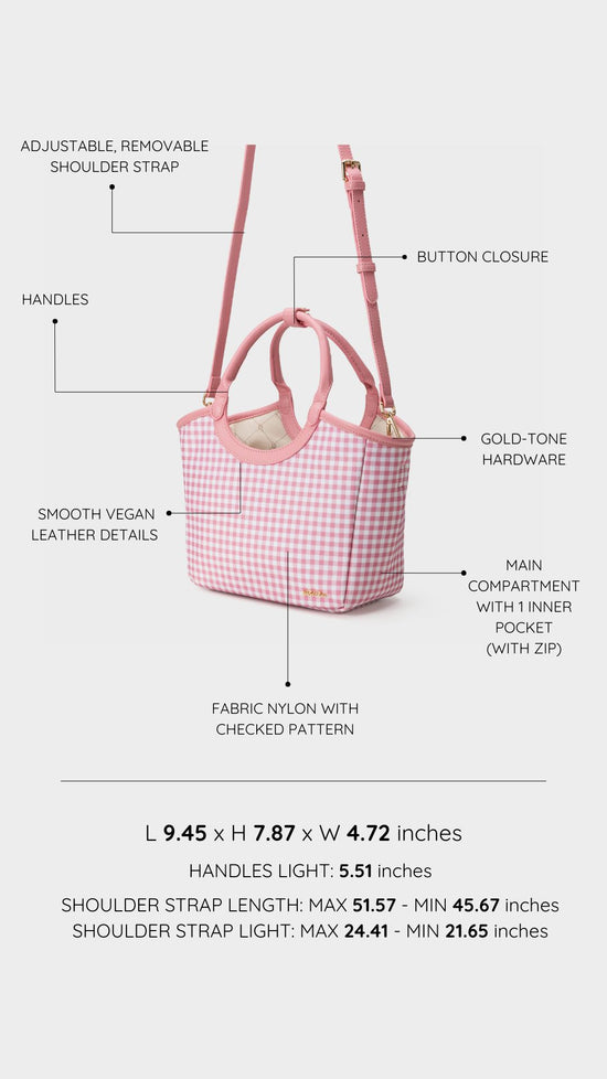 Borsa a mano RYLEE - PINK