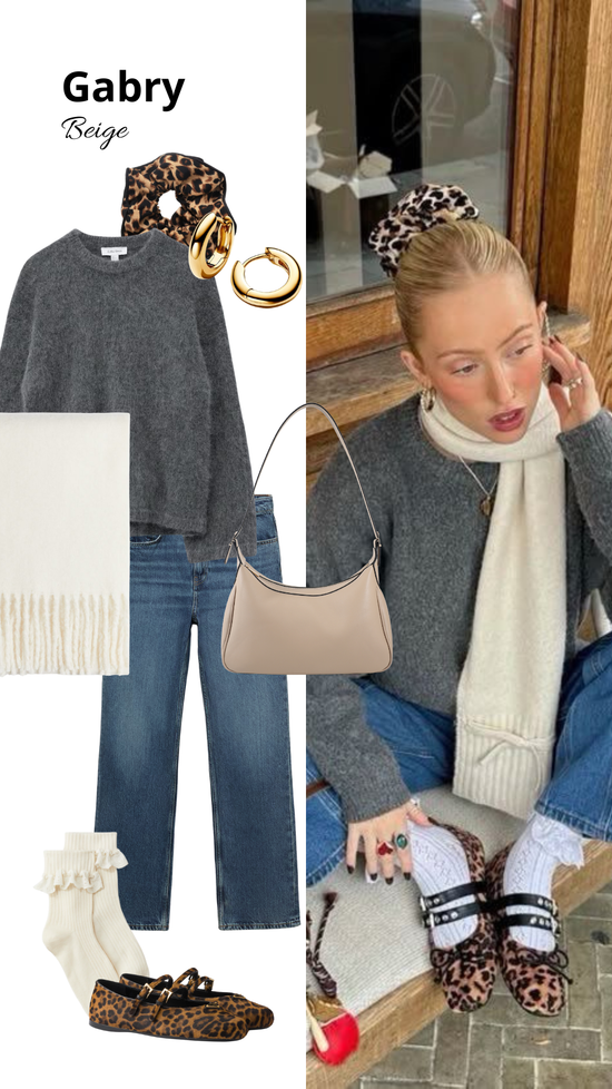 Borsa a spalla GABRY - BEIGE