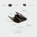 Portafoglio MEGAN WALLET - SAGE ORZO
