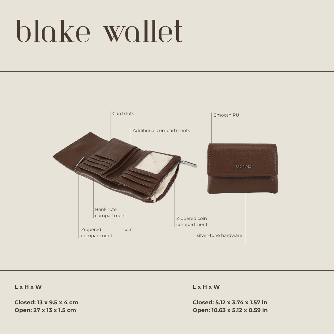 Billetera BLAKE WALLET - MARRÓN