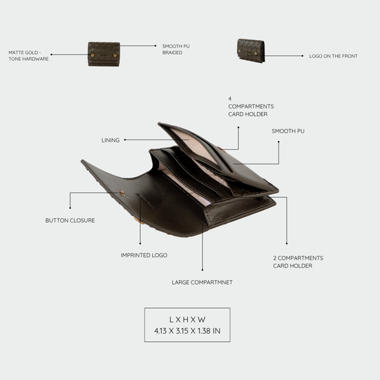 MEGAN WALLET - SAGE BARLEY