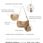 Borsa a spalla TIARA - GOLD