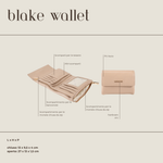 Portafoglio BLAKE WALLET - GINSENG