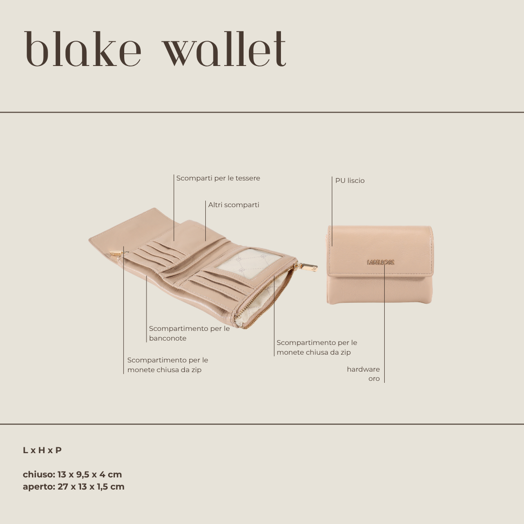 Portafoglio BLAKE WALLET - GINSENG