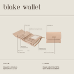 Portafoglio BLAKE WALLET - GINSENG