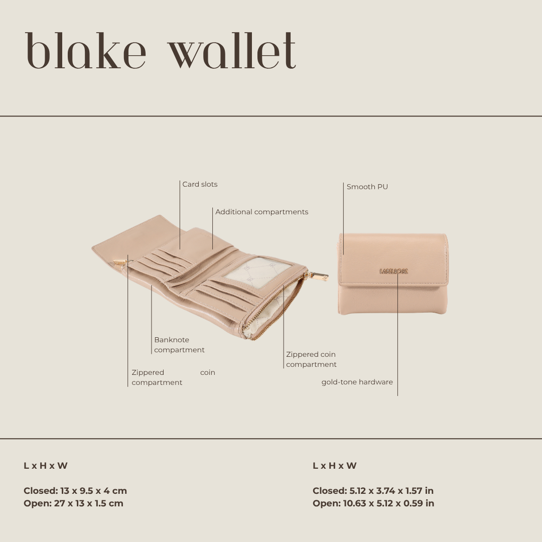 Portafoglio BLAKE WALLET - GINSENG