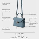 LESLIE Handbag - BLUE JEANS