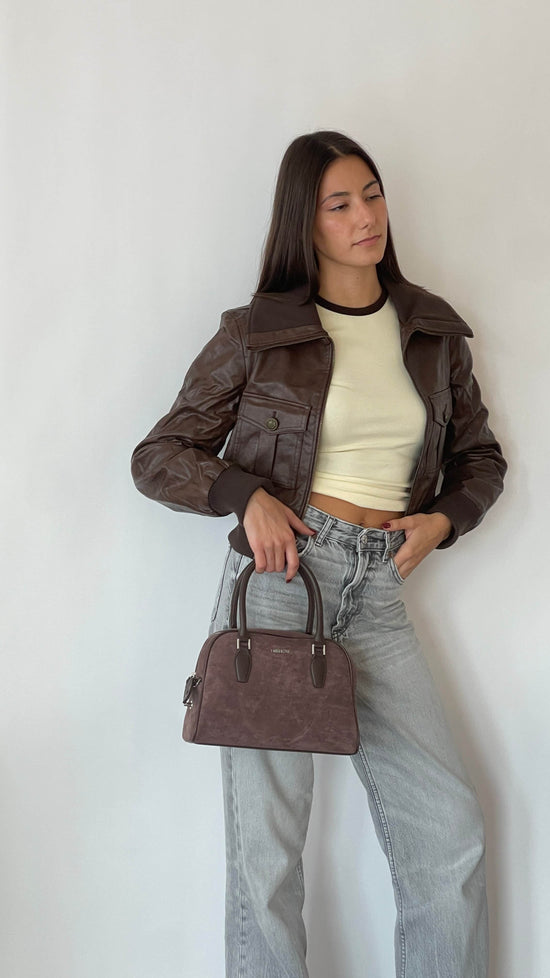 Borsa a tracolla DIANA   - TAUPE