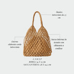 BREEZE Straw Bag - SAND