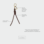 Keychain MEGAN - BROWN CAPPUCCINO