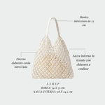 BREEZE Straw Bag - WHITE