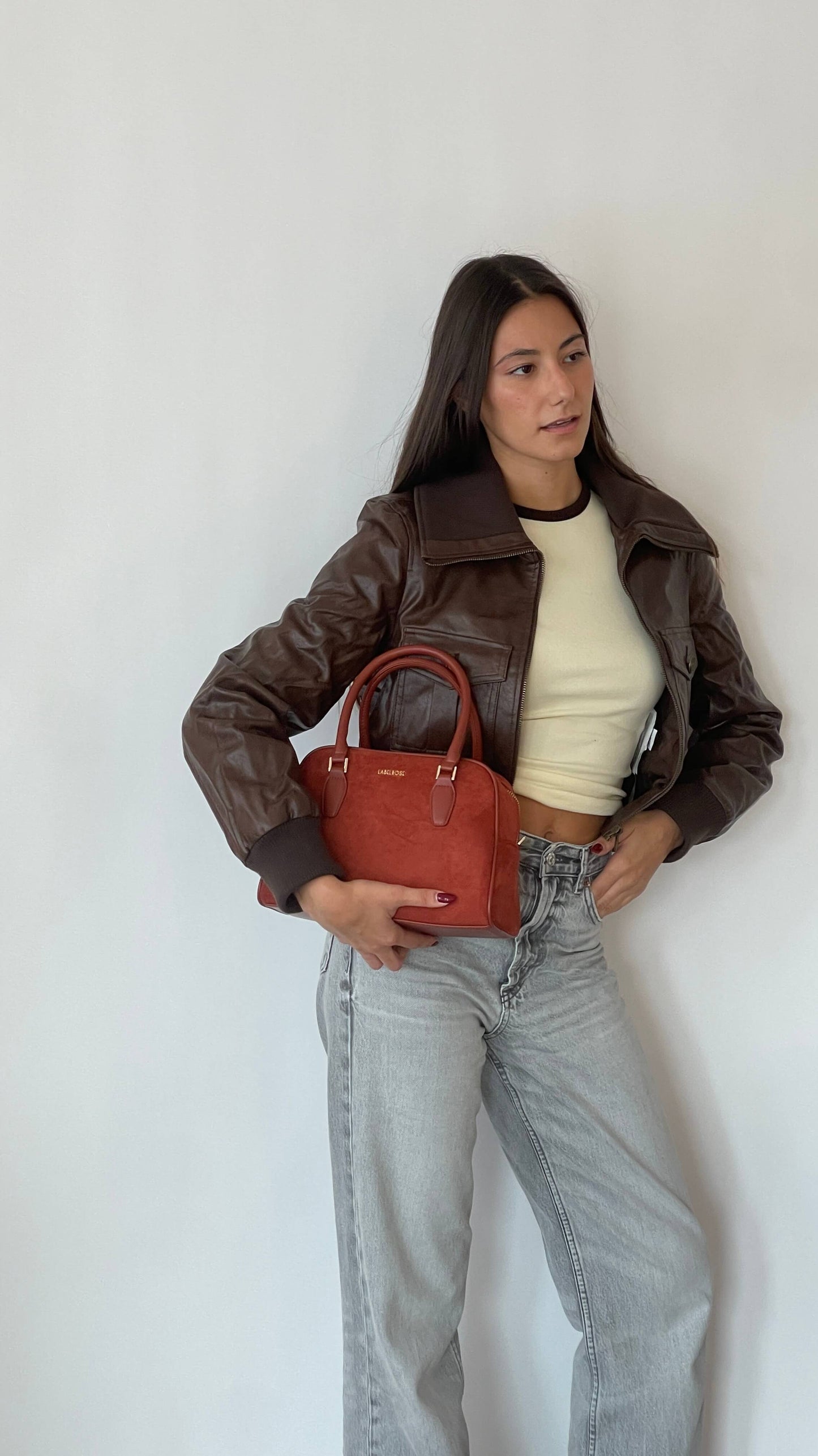 Borsa a tracolla DIANA   - CUOIO