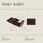 Portafoglio BLAKE WALLET - IRISH COFFEE