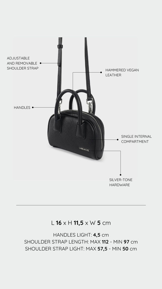 Mini bag ZELDA - BLACK