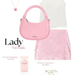 Mini bag a mano LADY - PINK BUBBLE