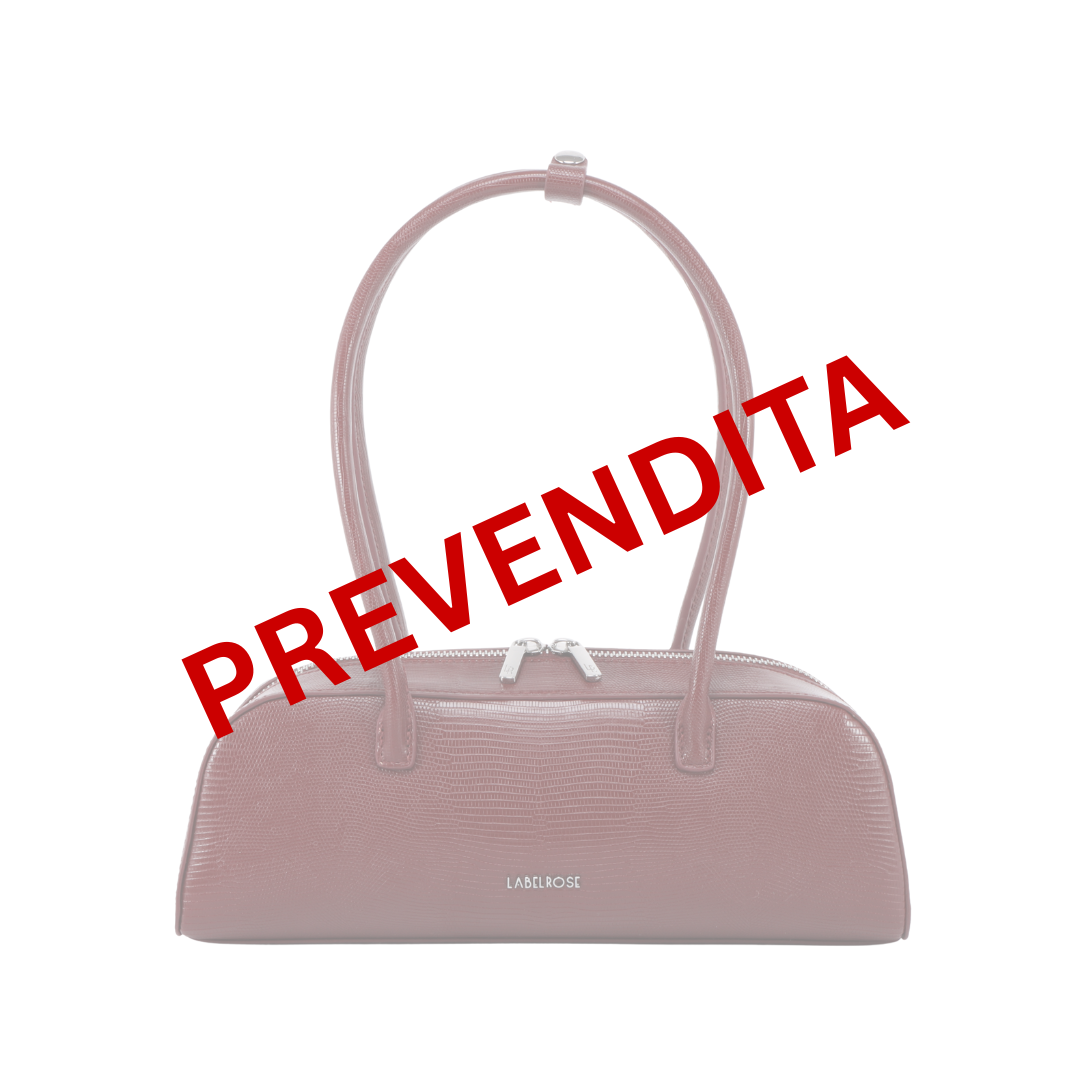 Bolso de hombro LONGUETTE- ROJO VINO PREVENTA