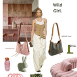 Borsa a spalla BROOKE - GREEN