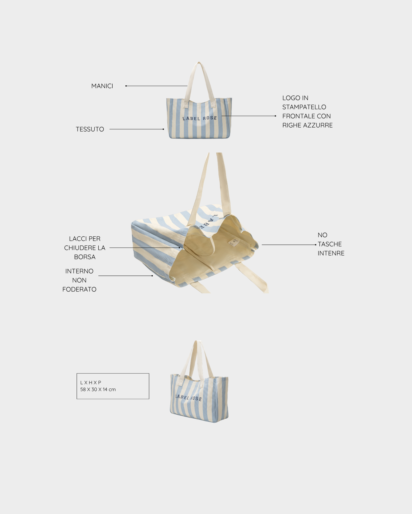 TOTE BAG LR - RAYAS