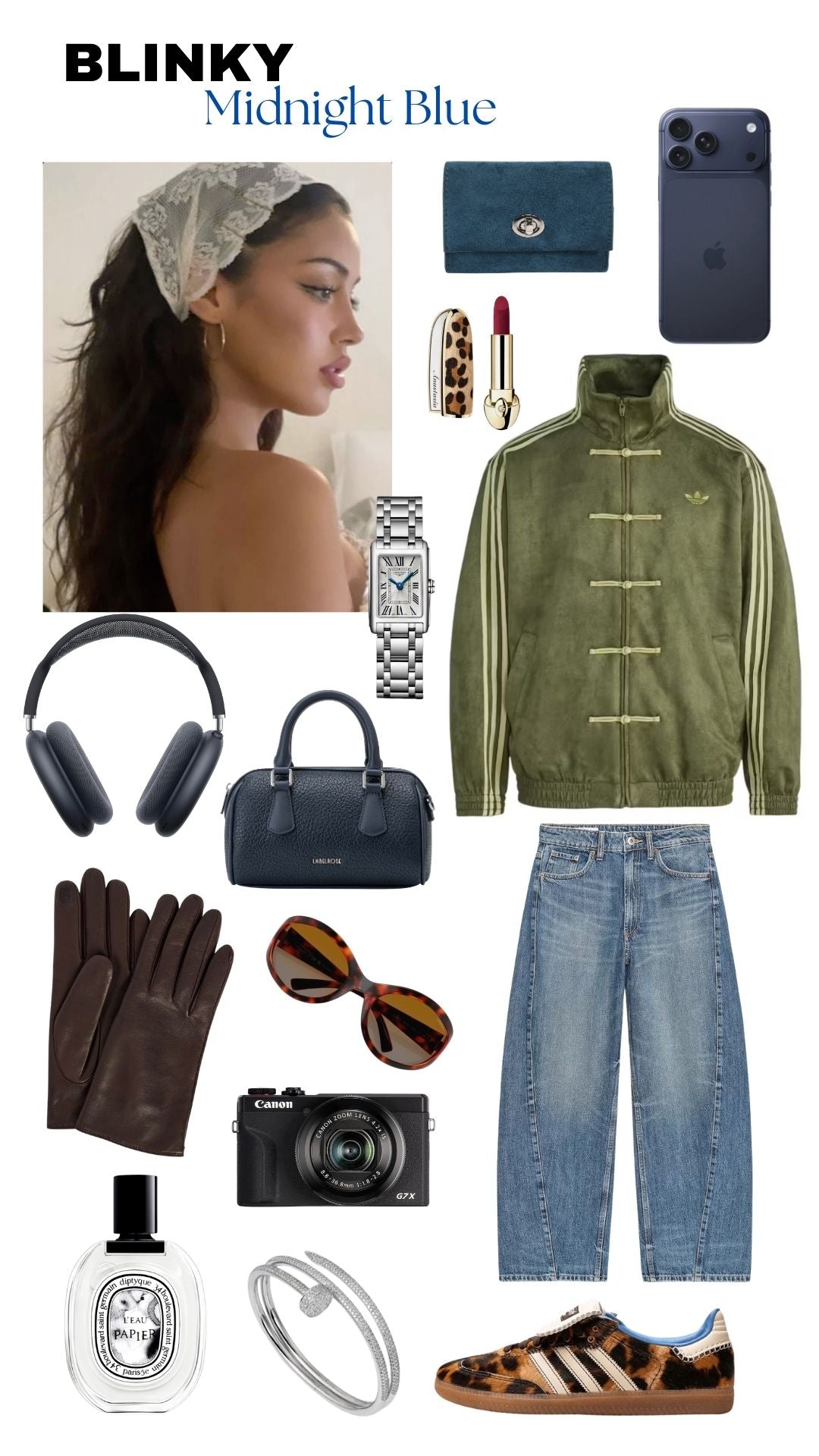 Bolso de mano BLINKY - MIDNIGHT BLUE