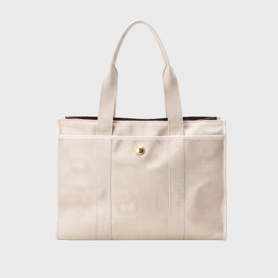 TOTE BAG LR - CREAM
