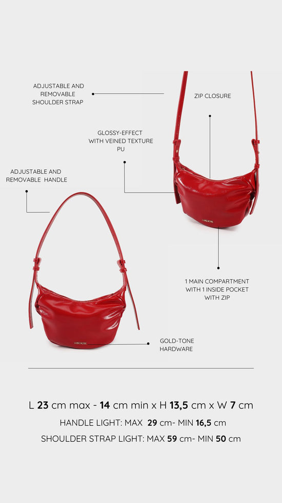 Borsa a spalla PENNY - RED