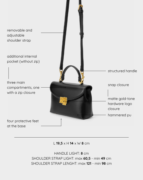 Bolso LESLIE - NEGRO