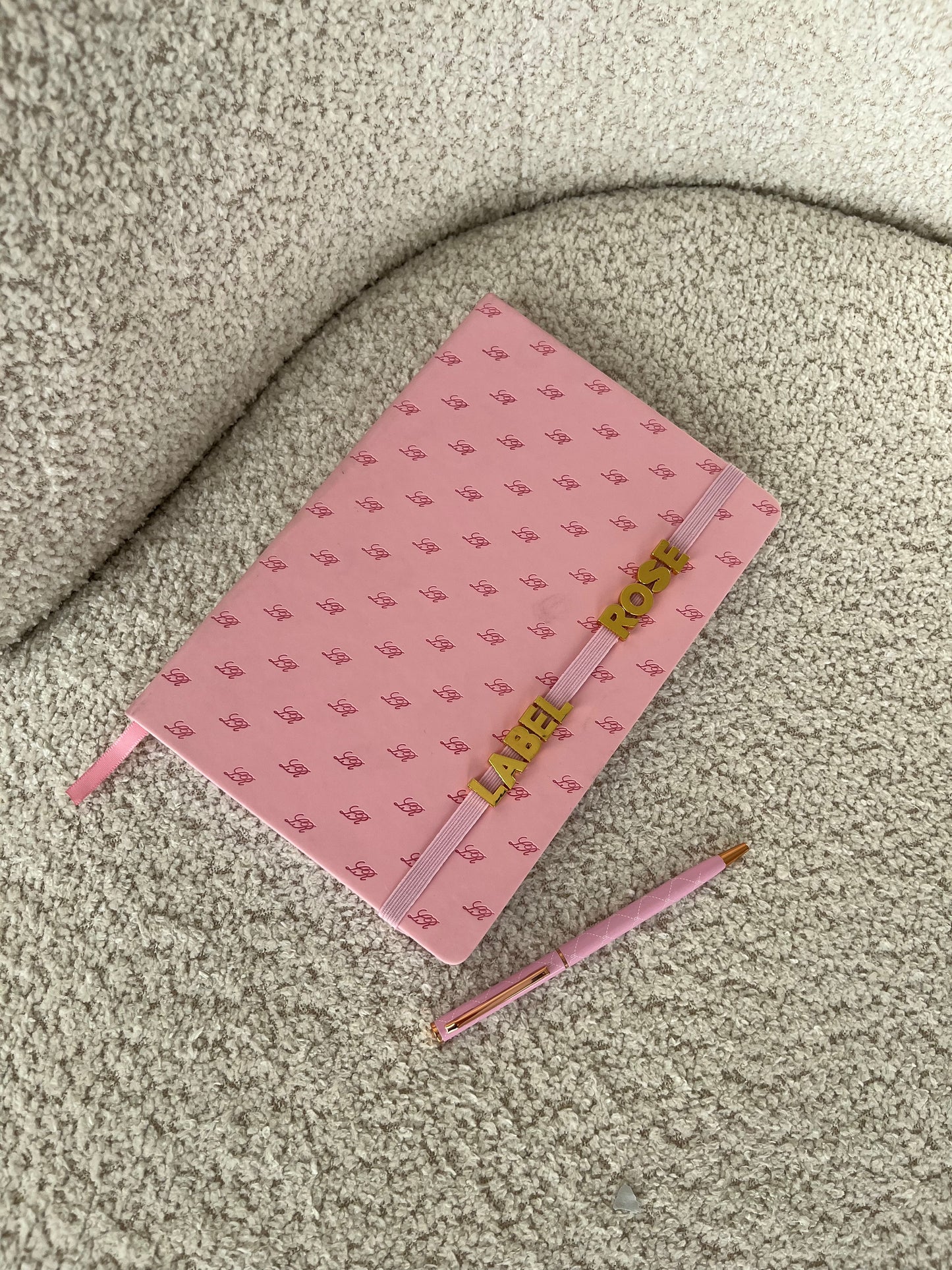 LABEL ROSE pink diary