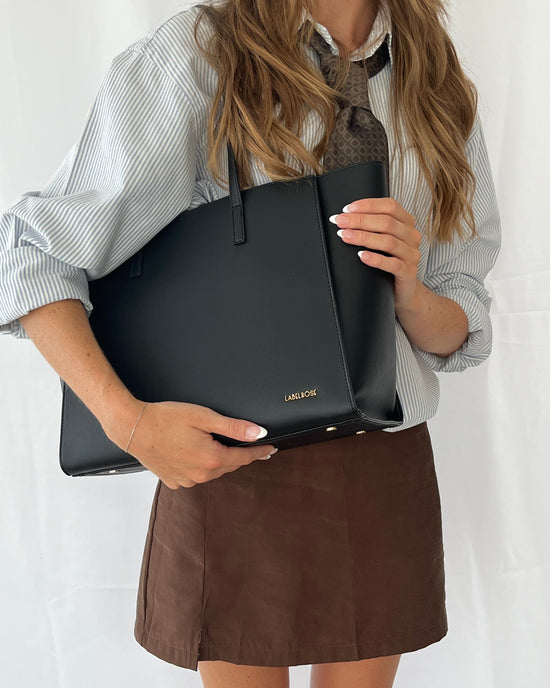 Borsa a spalla MELISSA BIG - BLACK GOLD