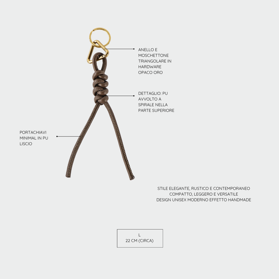 Keychain MEGAN - SAGE BARLEY