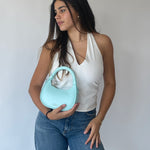 Bolso de mano mini LADY - AZUL CLARO