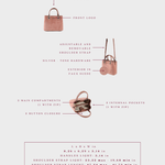 Borsa a mano MARGOT SMALL 30.05 LE - COCOA PINK - PREVENDITA