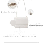 Borsa a spalla FLORA - CREAM
