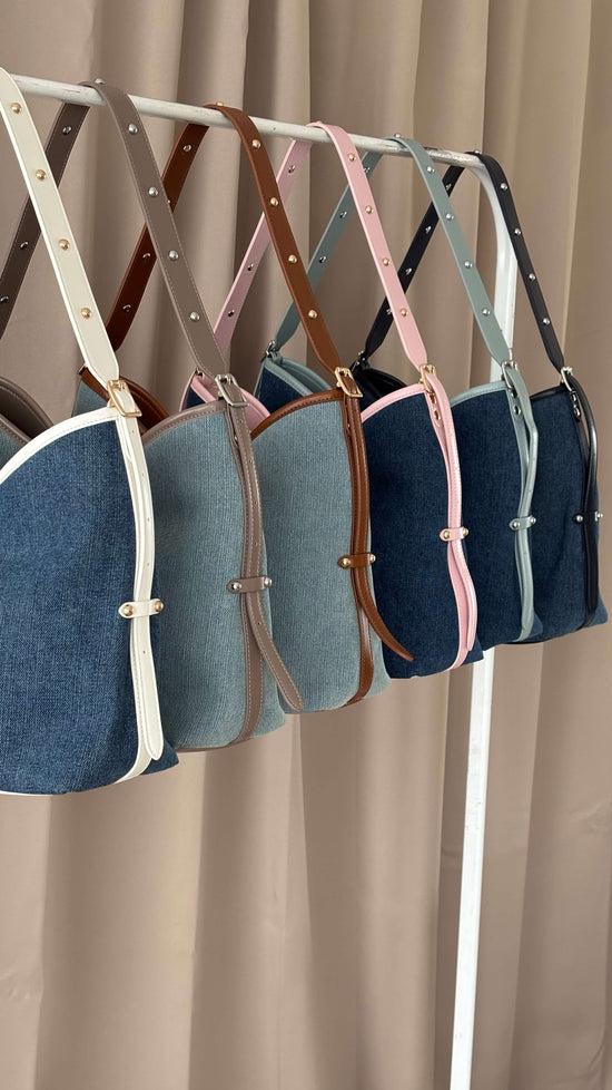Borsa a spalla BROOKE 2.0 - POWDER BLUE