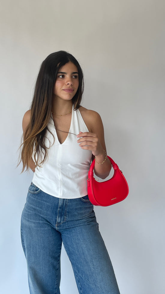 Minibolso de mano LADY - VERANO ROJO ARDIENTE