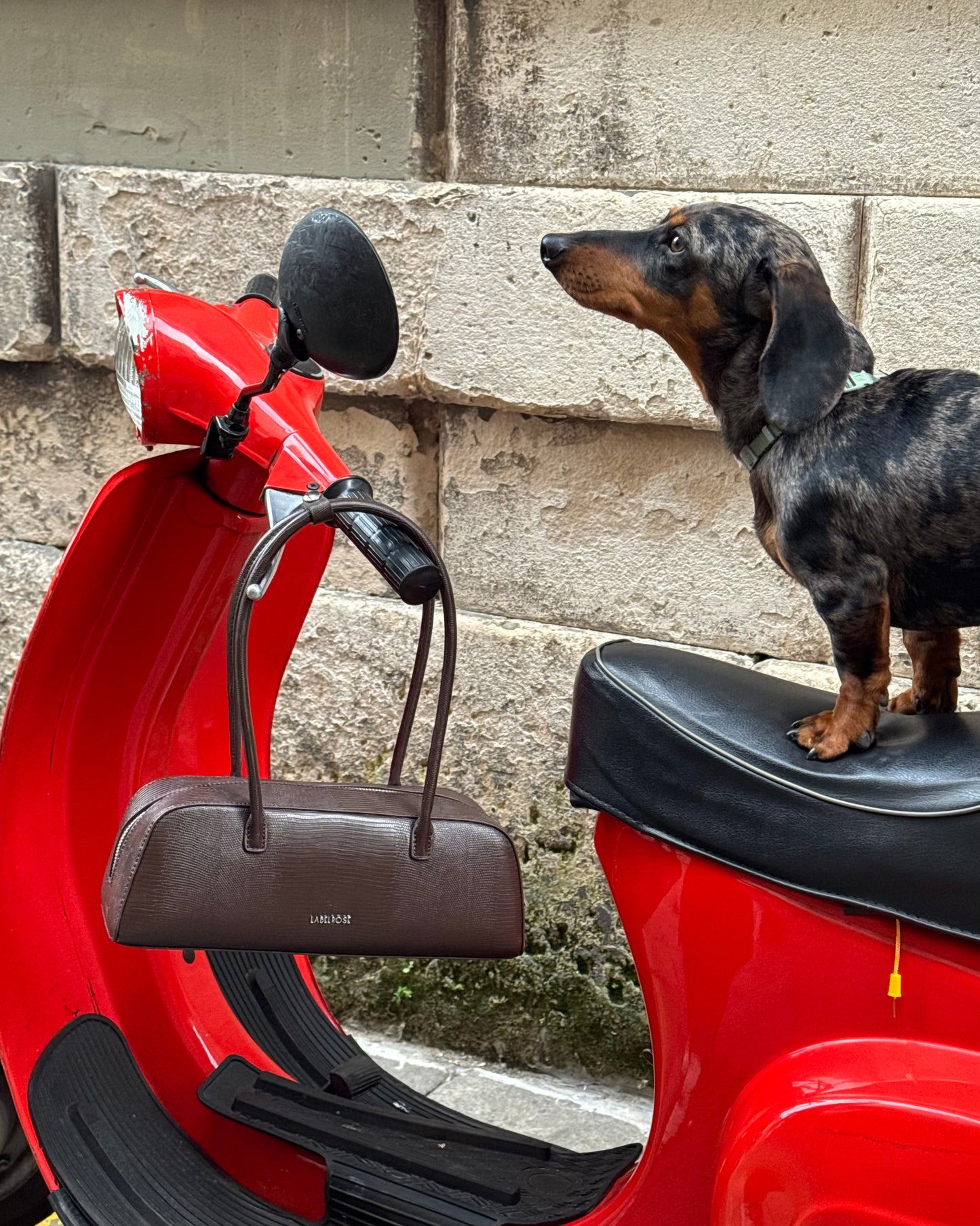 Borsa a spalla LONGUETTE- DEEP COFFEE PREVENDITA