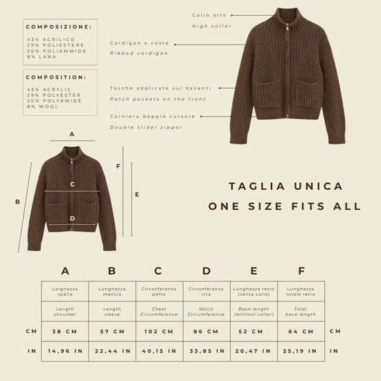 Sweater KAIA - BROWN