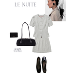 Bolso de hombro LE NUITE - STREET BLACK