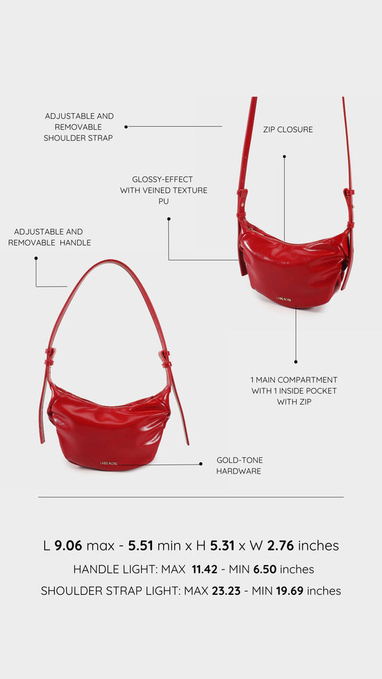 Borsa a spalla PENNY - RED