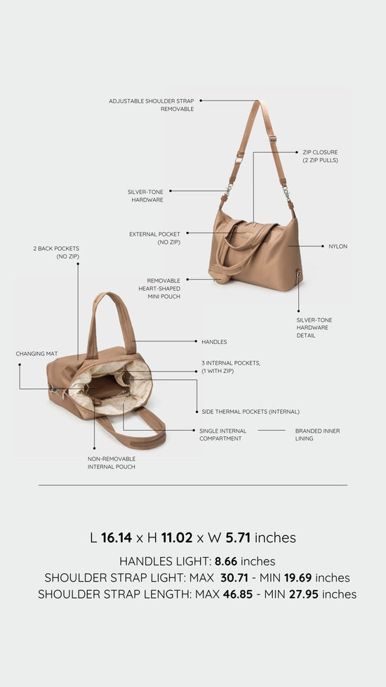 MOMMY BAG organizer bag - BEIGE