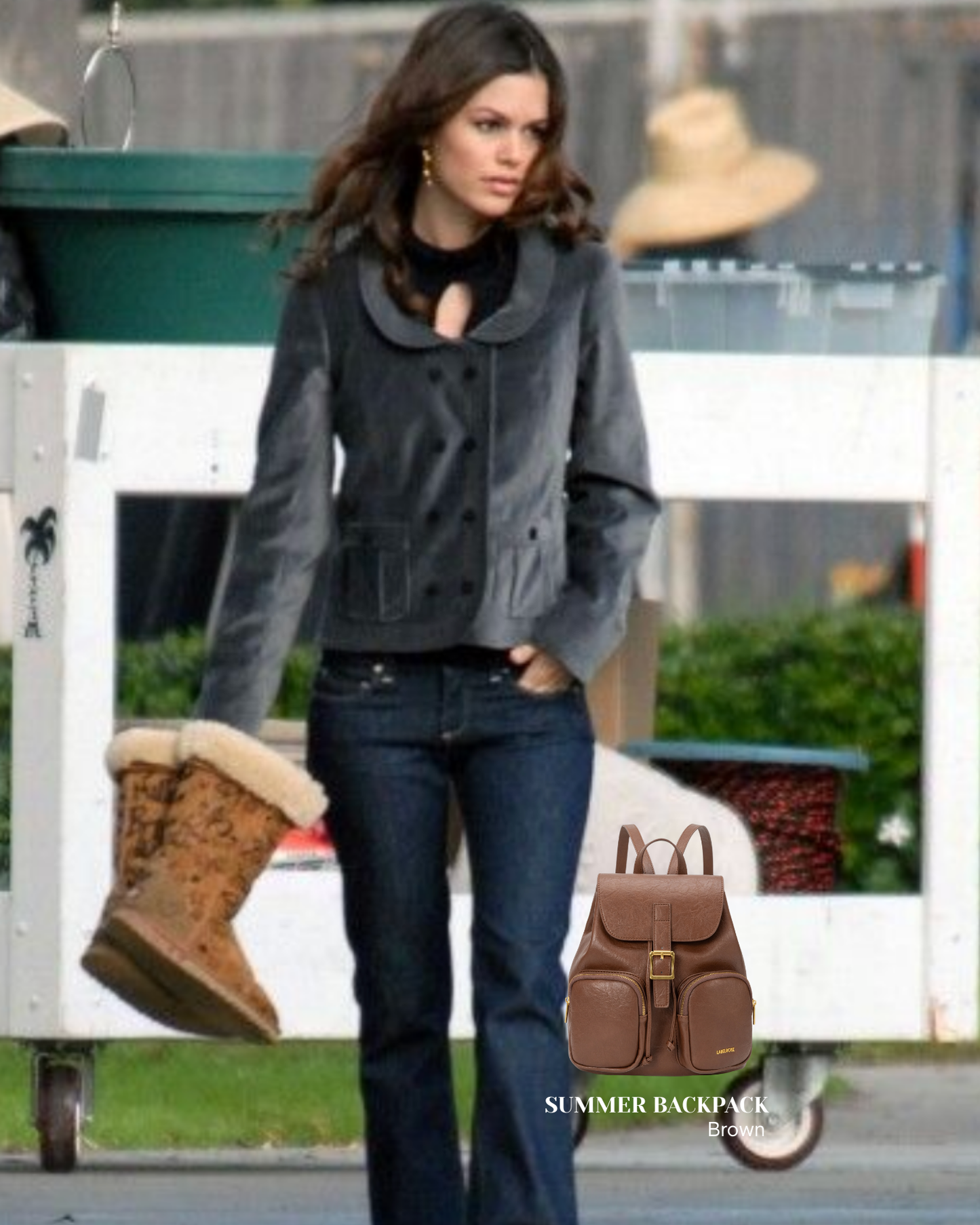 SUMMER BACKPACK - BROWN