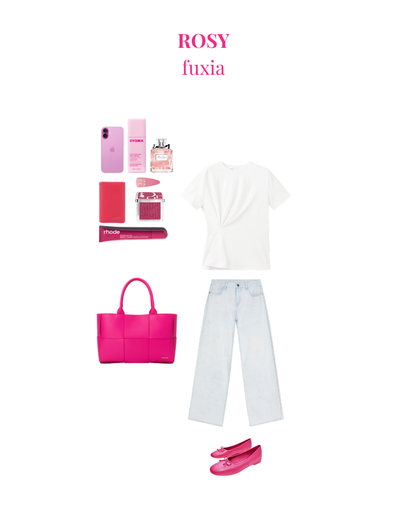 ROSY Handbag - FUCHSIA